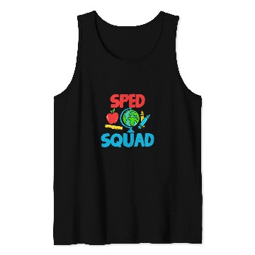 Discover SPED Special Education SPED Teacher Student 1 Tank Tops
