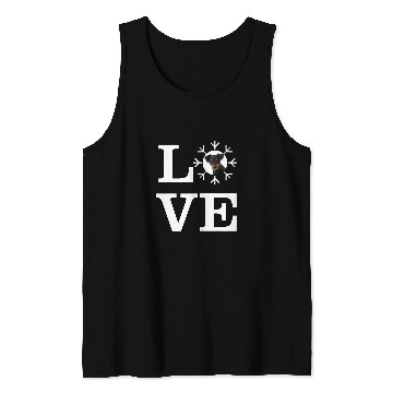 Discover Love Snowflake Dog German Pinscher Tank Tops