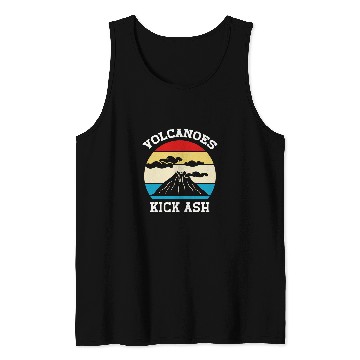 Discover Volcanoes Kick Ash 5 Tank Tops