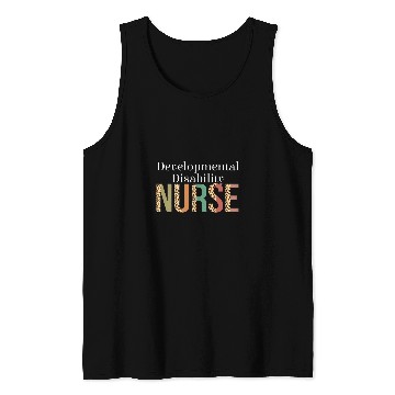 Discover Leopard Developmental Disability nurses For Nursing Student Tank Tops