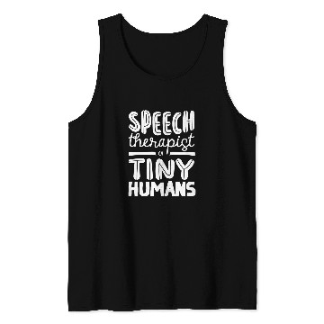 Discover Speech Pathology Speech Pathologist Speech Therapist 2 Tank Tops