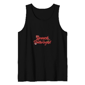 Discover Speech Therapy Speech Language Pathologist Cute SLP Tank Tops