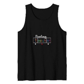 Discover Science Of Reading funny Reading Teacher Tank Tops