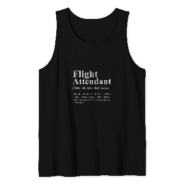 Discover Flight Attendant Definition Plane Stewards Cabin Crew Grunge Tank Tops