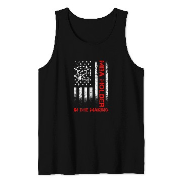 Discover MBA Student Business Degree Graduation 185 Tank Tops