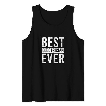 Discover Electricity Lineman Electrical Worker Craftsman Electrician Tank Tops