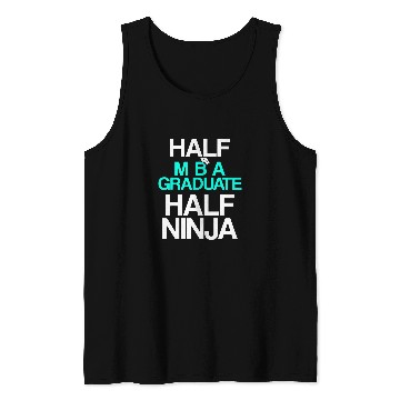 Discover MBA Student Business Degree Graduation 109 Tank Tops