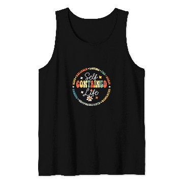Discover Self Contained Life Teacher Appreciation Week Back to School Tank Tops