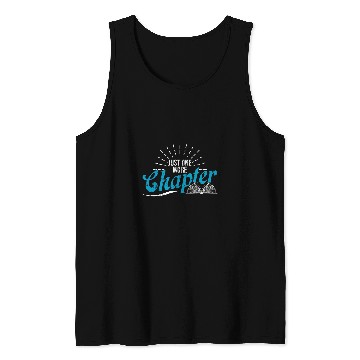 Discover Just One More Chapter Book Reading Literature Tank Tops