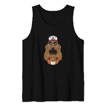 Discover Trucker Dog I Truck Driver Cocker Spaniel Tank Tops