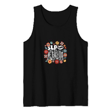 Discover Pathology SLP Therapist Pathologist Speech Therapy Tank Tops