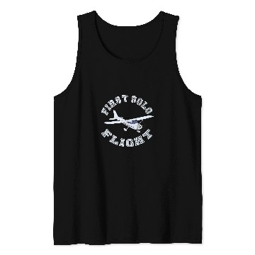 Discover First Solo flight a new pilot is born Tank Tops