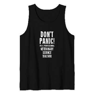 Discover Veterinary Science Teacher Tank Tops