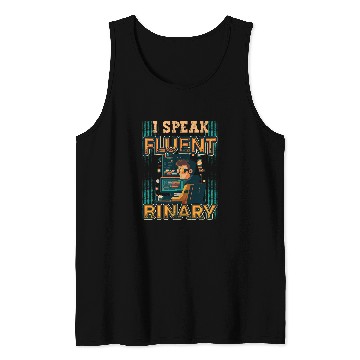 Discover I Speak Fluent Binary Code Programmer 1 Tank Tops