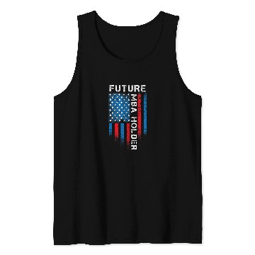 Discover MBA Student Business Degree Graduation 180 Tank Tops