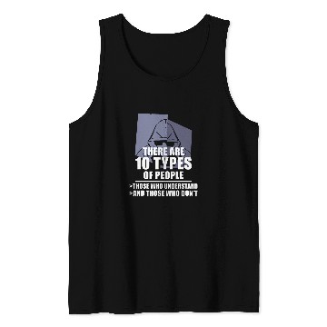Discover Funny Binary Code Saying Computer Science Programmer Tank Tops