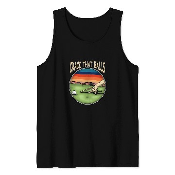 Discover Funny Billiard Pool Player Billiards Tank Tops