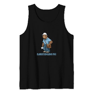 Discover Sloth Mailman Slowest Mailman Ever Tank Tops