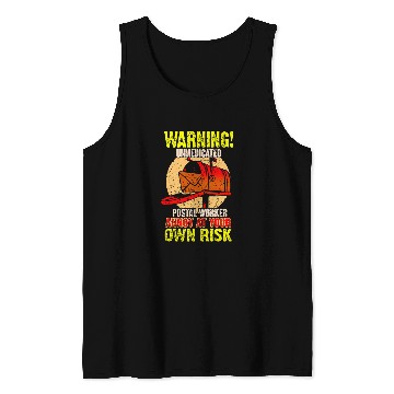 Discover mailman postman postal worker 26 Tank Tops