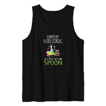 Discover Funny Chemistry Scientist Laboratory Joke Tank Tops