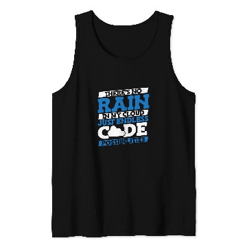 Discover Funny Cloud Engineer Coder Programmer Cloud Computing Tank Tops