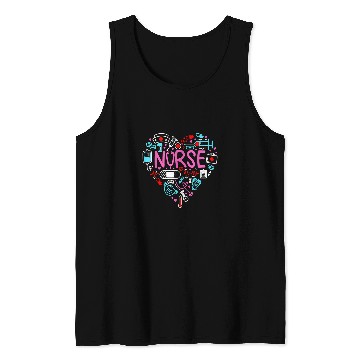 Discover nurses love nursing student rn life Tank Tops
