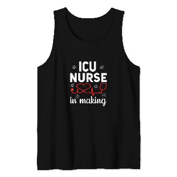 Discover nurses ICU Nursing Student essentials School medicals funny Tank Tops