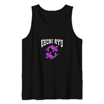 Discover Uechi Ryu Beginner Koi Calligraphy Uechi Ryu Karate Design Tank Tops