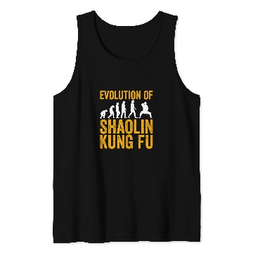 Discover Evolution Shaolin Kung Fu 1 Tank Tops