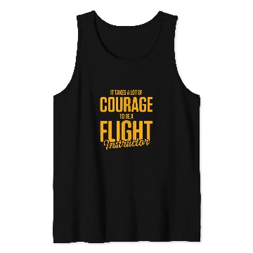 Discover Flight Instructor Pilot Aviation Trainer 42 Tank Tops
