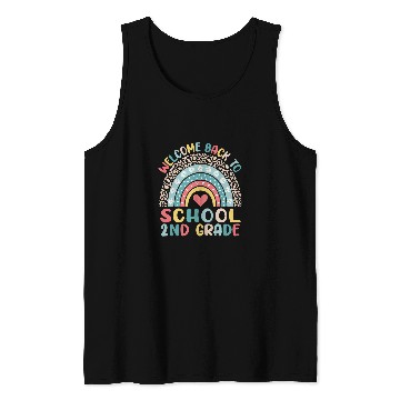 Discover Welcome Back To School 2nd Grade Teacher Student Tank Tops
