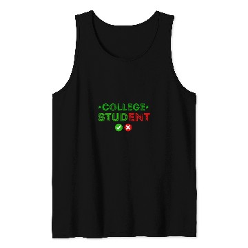 Discover Funny College Student Stud For Students College College Stud Tank Tops