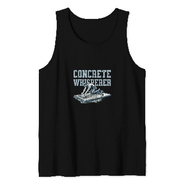 Discover Funny Concrete asphalt Cement worker 8 Tank Tops
