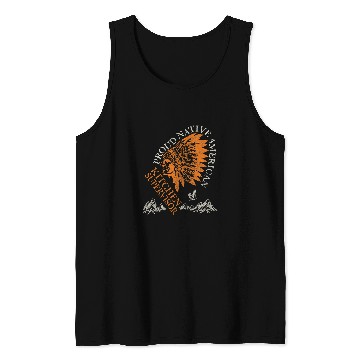 Discover Proud Native American Job Kitchen Supervisor Tank Tops