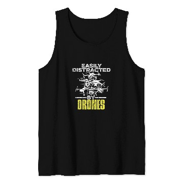 Discover Quadrocopter Quote for a Drone Pilot Tank Tops