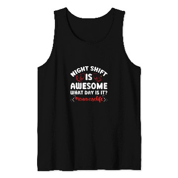 Discover ICU nurses Life Night Shift Intensive Care Unit nurses Tank Tops