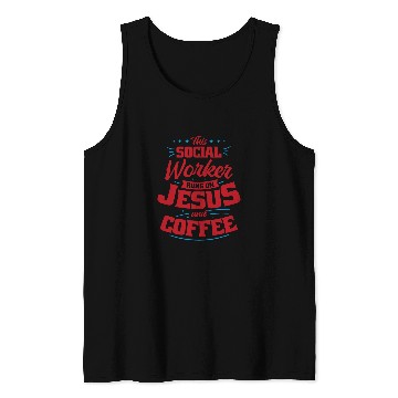 Discover Social Worker Appreciation for Christian Case Worker 7 Tank Tops