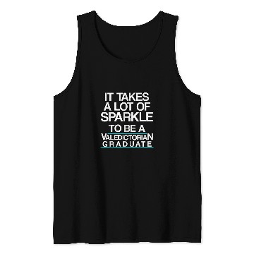 Discover Valedictorian Graduate Class Pride Funny Graduation 1 Tank Tops