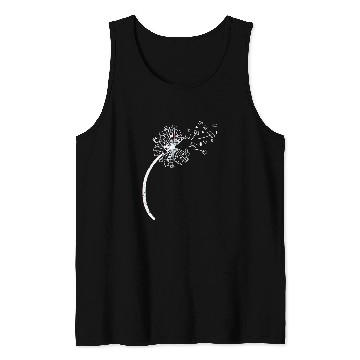Discover Book dandelion flower dandelion Books Tank Tops