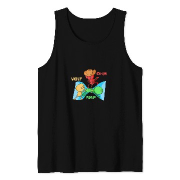 Discover Funny Electrician Electrical Engineer Tank Tops