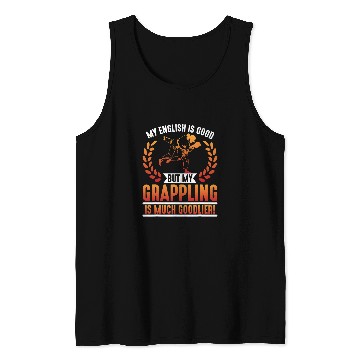 Discover Funny Fighting Gift for kickboxing and Karate Fighter Tank Tops