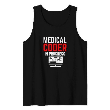 Discover medicals Coder medicals School Student Soon To Be Coder Crew Tank Tops
