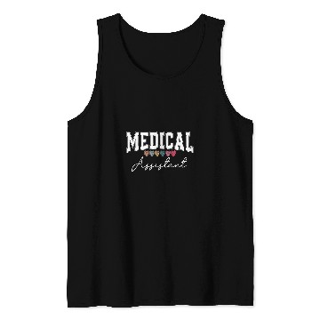 Discover medicals Assistant MA CMA Nursing Doctor Assistant Student 2 Tank Tops