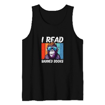 Discover I Read Banned Books 5 Tank Tops