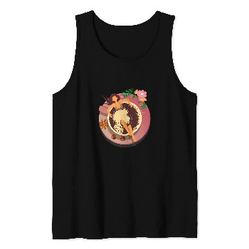 Discover Book Lady Reading and Coffee Lover Lazy Weekend Tank Tops