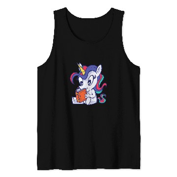 Discover Funny Reading Lover Quotes Cute Book Lover Unicorns Tank Tops