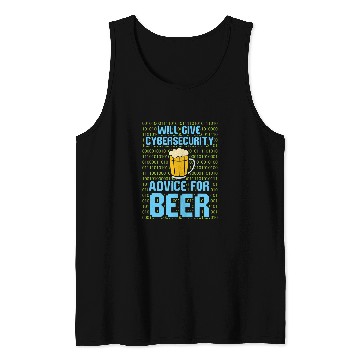 Discover Security System Computer Programmer Cybersecurity Tank Tops