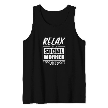 Discover Social Worker design for Community and School Social Workers Tank Tops