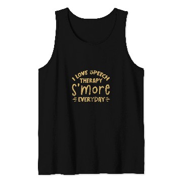 Discover I Love Speech Therapy Smore Everyday Speech Therapist Grunge Tank Tops
