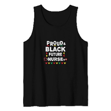 Discover Nursing Student Future Black nurses African Pride Tank Tops